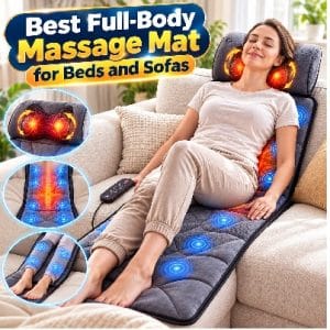 Best Full-Body Massage Mat for Beds and Sofas 1 Best Full-Body Massage Mat for Beds and Sofas