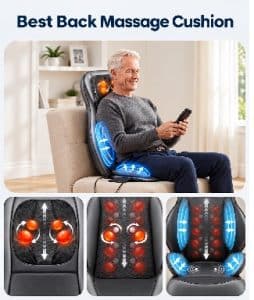Best Back Massage Cushions for Long-Distance Drivers 1 best back massage cushions