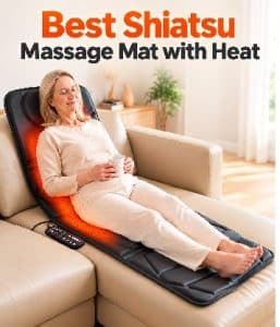 Top 5 Best Shiatsu Massage Mats with Heat 1 best shiatsu massage mats with heat